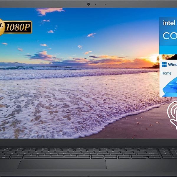 Dell Newest Inspiron 15 3511 Laptop, 15.6 FHD Touchscreen, Intel Core i5-1035G1, 12GB RAM, 256GB PCIe NVMe M.2 SSD, SD Card Reader, Webcam, HDMI, WiFi, Windows 11 Home, Black