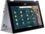 لابتوب ايسر كروم بوك سبين 311 قابل للتحويل سيليرون N4000 شاشة لمس 11.6 انش HD 4 LP 64 eMMC 802.11ac جببت واي فاي 5 نظام تشغيل CP311 2H C7QD ب 4 GB ال بي د ار4