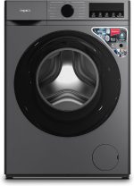 Impex 8 Kg Front Load Washing Machine | BLDC Inverter Motor | 11 Wash Programs | 5 Advanced Functions | 52L Drum Volume | LED Display | Child Safety Lock | | Low Noise | Grey | WM0800FS