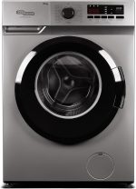 Super General 6kg Front Loading Washing Machine, 1200rpm, High Energy Efficiency, LED Digital Display, Quick Wash, Silent Operation, Stainless Steel Drum, Silver | KSGW6500NLED With 2 Years Warranty.