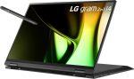 LG لابتوب جرام 2 في 1 خفيف الوزن ومتعدد الاستخدامات 14 انش اصدار انتل ايفو - كور الترا 5 ذاكرة رام 16 جيجا 512 اس دي