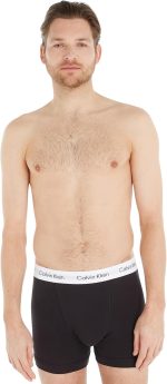 ⁦Calvin Klein Mens Medium Rise Trunk Boxer Shorts(Pack of 3) (pack of 3)⁩ - الصورة ⁦6⁩
