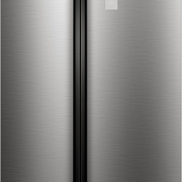 TCL - ثلاجة، 21.6 قدم، فضي، 735×920×1768 ملم