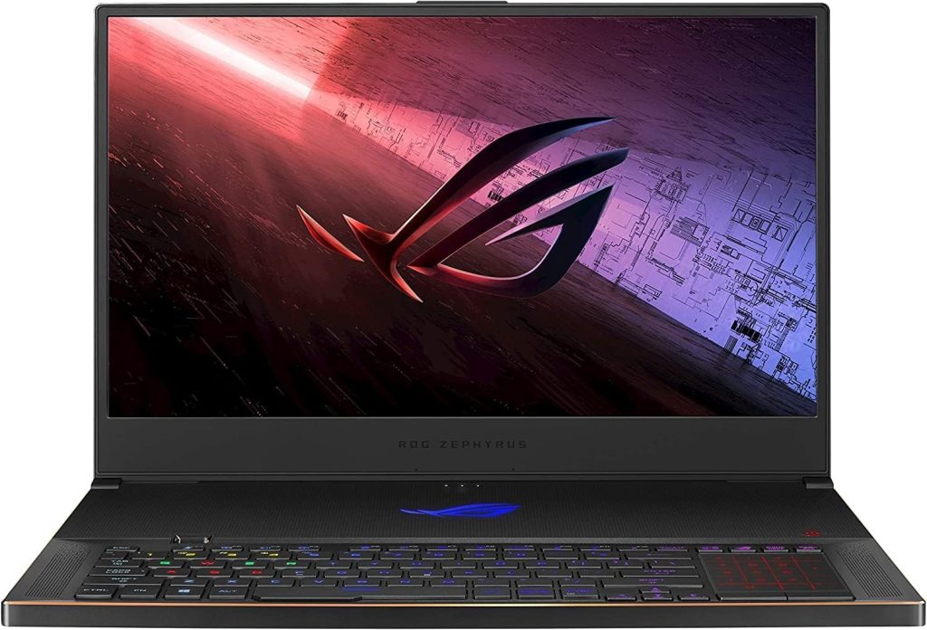 لابتوب من اسوس روج زيفيروس S17 بشاشة FHD 17.3 انش جيفورس RTX 2070 سوبر و كور i7 , 10750H بسعة 16 جب DDR4 وSSD 1 تيرا GX701LWS XS76 مع ويندوز 10 برو ، انتل