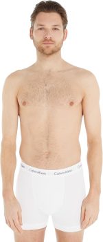 ⁦Calvin Klein Mens Medium Rise Trunk Boxer Shorts(Pack of 3) (pack of 3)⁩ - الصورة ⁦7⁩