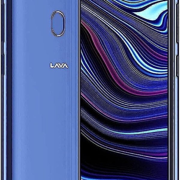 جوال لافا R5s بلاي ثنائي شرائح الاتصال، 32GB، ذاكرة RAM 2GB، 4G LTE، أزرق