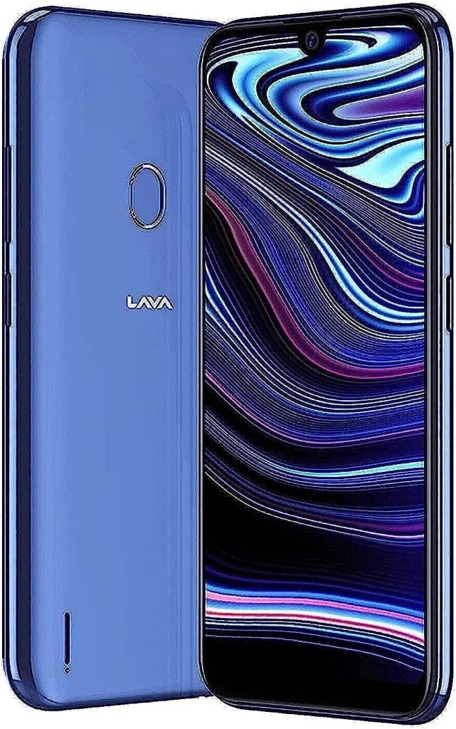 جوال لافا R5s بلاي ثنائي شرائح الاتصال، 32GB، ذاكرة RAM 2GB، 4G LTE، أزرق