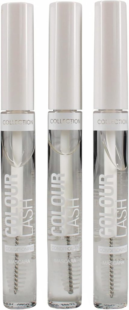 Collection Cosmetics Colour Lash Mascara, Protein Enriched, (Pack of 3), Trio Value Bundle