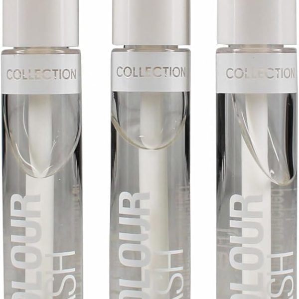 Collection Cosmetics Colour Lash Mascara, Protein Enriched, (Pack of 3), Trio Value Bundle
