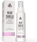 Sotrue Heat Shield Hair Protection Spray For Hair | Anti-Frizz, Reduces Hair Damage | For All Hair Types, Fragrance Free Mist Spray | Heat Protection Upto 230 °C 100ml