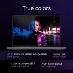 ⁦لينوفو يوجا برو 9 16IMH9-شاشة لمس 16 انش 3.2K، معالج انتل U9-185H، ذاكرة RAM 32GB، SSD 1TB، انفيديا جيفورس RTX™ 4060 8GB GDDR6، ويندوز 11، رمادي لونا - [83DN001PAX]⁩ - الصورة ⁦5⁩