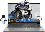 لينوفو لابتوب ايديا باد بشاشة لمس FHD 15.6 انش ومعالج انتل i3-1215U سداسي النواة (حتى 4.4Ghz) وذاكرة RAM 24GB وSSD PCIe 1TB وبلوتوث وواي فاي 6 وUSB وقارئ بطاقات SD وكاميرا ويب وويندوز 11 اس مع ملحقات