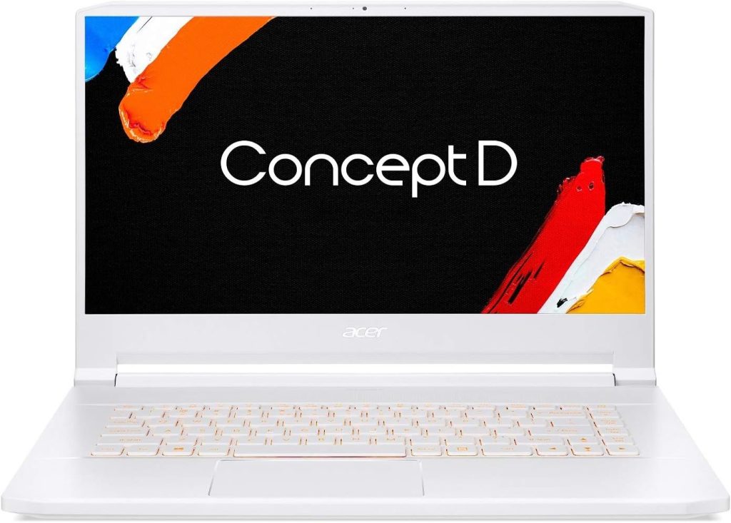 لابتوب كونسيبت دي 7 CN715-71-71TE كريتور انتل اي 9750H نفيديا جيفورس ار تي اكس 2060 ستوديو شاشة الترا اتش بي اس 4 كيه 15.6 رام 16 جيجا بذاكرة مستديمة 1 تيرا