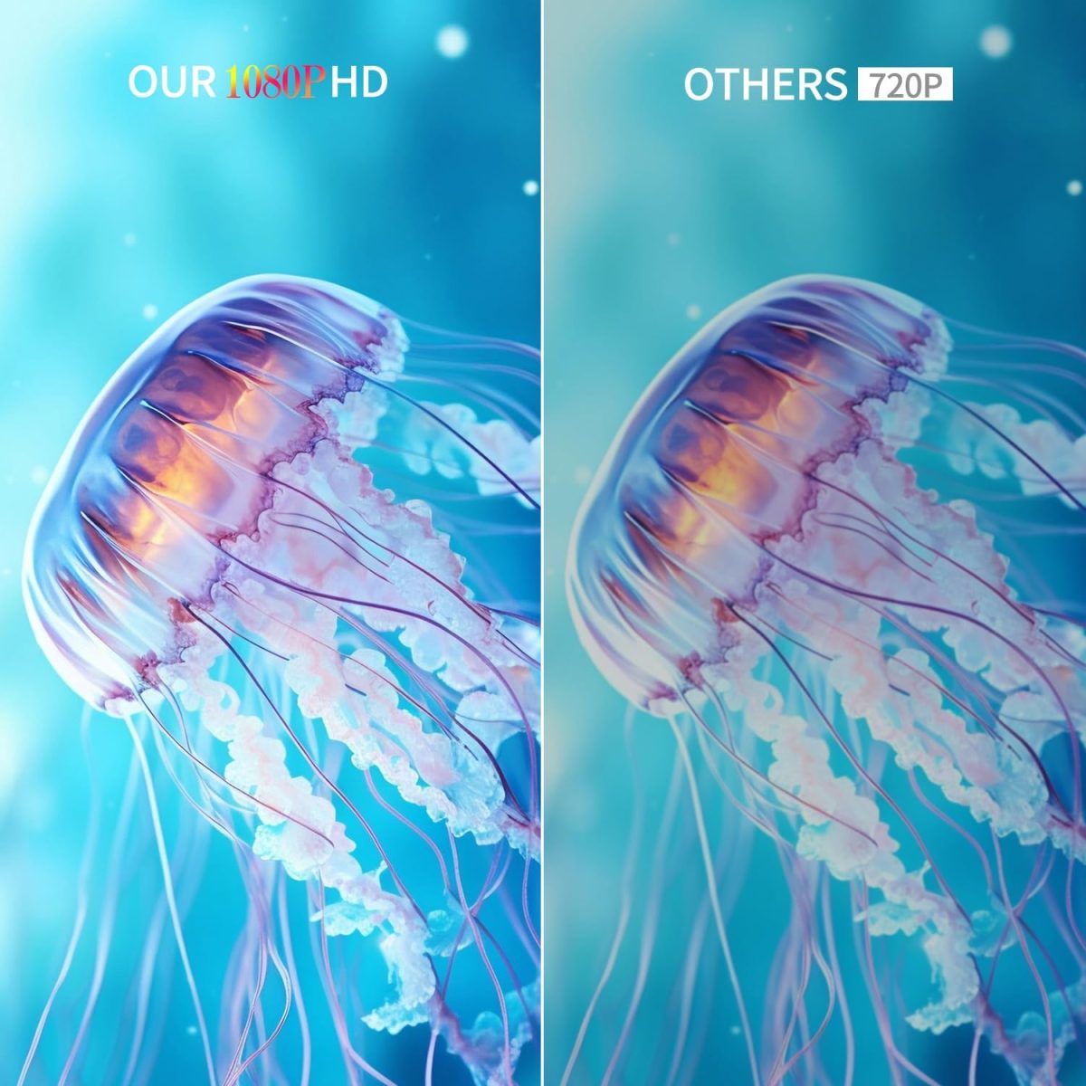 ⁦زوشينغ تلفزيون 24 بوصة، تلفزيون صغير DVB-T/T2 / فري فيو HD صوت رقمي عالي الدقة، اضاءة خلفية LED لمحرك تخفيض اللون، تيار متردد/تيار مستمر 12 فولت داخل/HDMI/VGA/مشغل وسائط USB للتخييم وغرفة النوم⁩ - الصورة ⁦2⁩