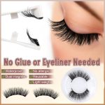 ⁦2025 NEW Magnetic Eyelashes L02 - No Glue, No Eyeliner, Reusable & Easy to Wear Natural Look False Lashes with Applicator, Effortless Application & Removal⁩ - الصورة ⁦2⁩