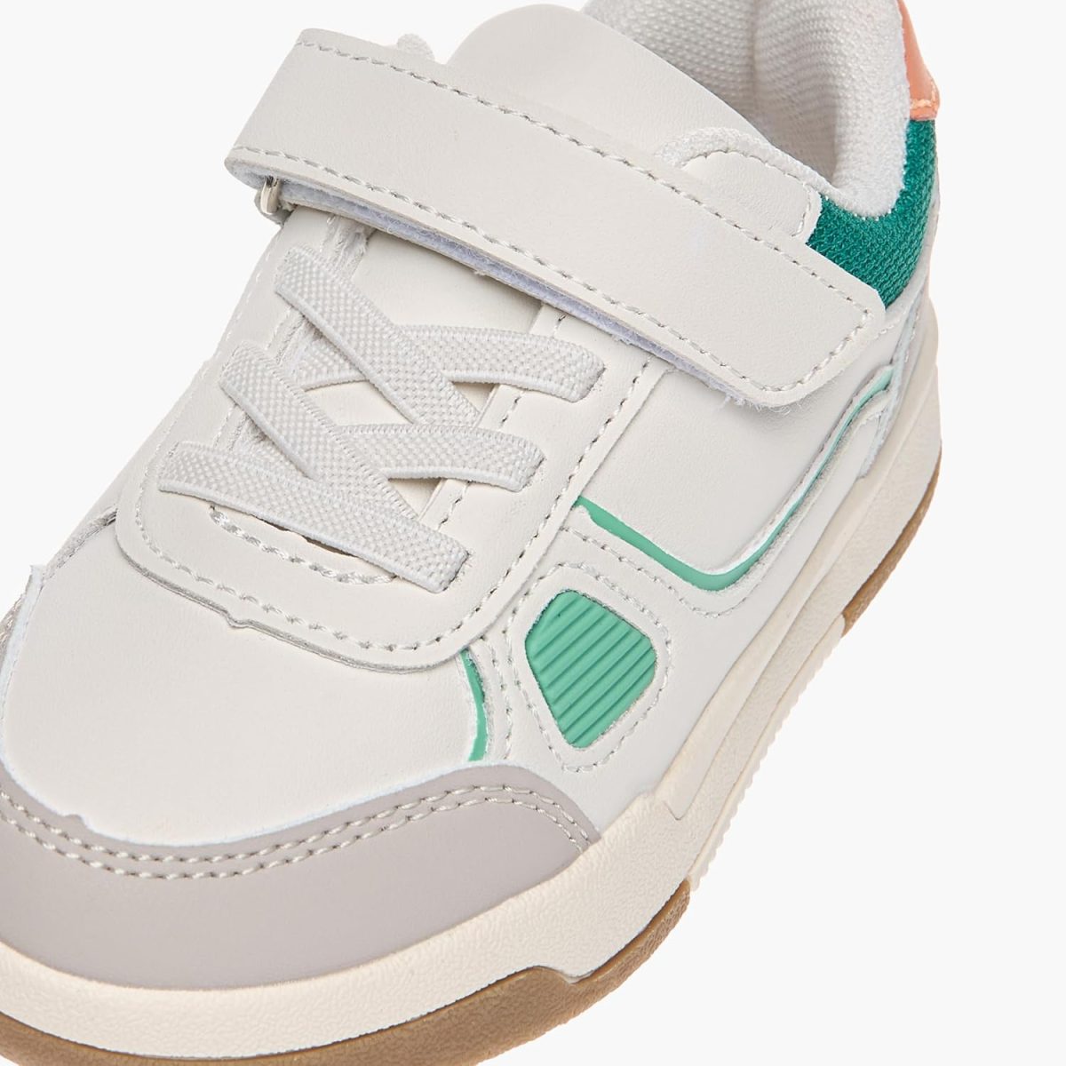 ⁦Lbl By Shoexpress Boys By Shoexpress Panelled Sneakers With Hook And Loop Closure⁩ - الصورة ⁦5⁩