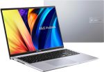 كمبيوتر محمول فيفو بوك من اسوس سلسلة X1605ZA-MB057W، انتل كور i3 1215U وRAM 8GB، وSSD 256GB، شاشة 16 بوصة بدقة FHD WUXGA، ويندوز 11، لون فضي، كيبورد يدعم اللغتين العربية والانجليزية