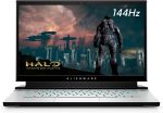 لابتوب AWm15,7272WHT,PUS ايليانوير m15 R3 15.6 بوصة فل اتش دي ضوء القمر كور i7,10750H الجيل 10، رام 16 جب، 512 جب SSD، جيفورس RTX 2060 6 جب GDDR6، ويندوز 10 هوم AWm15,7272WHT,PUS