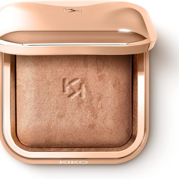 KIKO Milano Silky Glow Baked Bronzer 01 | Silky Textured Baked Bronzer