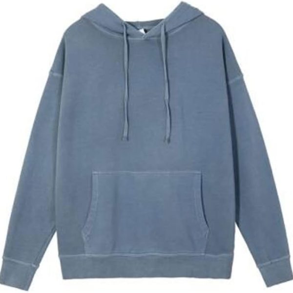 TOEE Women Sweatshirts Sports Harajuku Sweatshirt Hoodie Solid Pullovers Set Vintage Couple's Style Outerwear Women Loose Thick Jackets Suit (Color : Blue, Size : X-Large)
