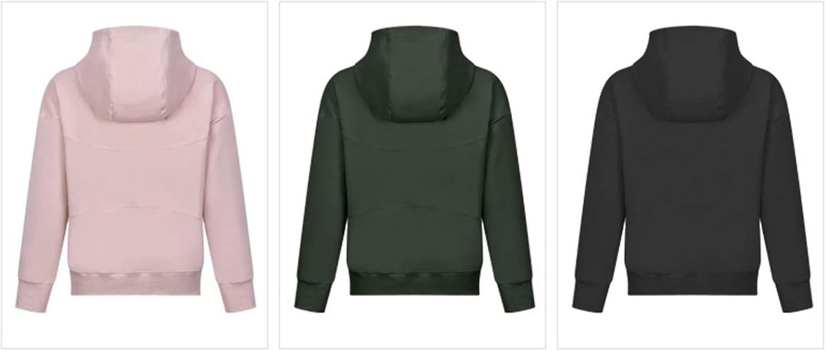 TOEE Women Sweatshirts Women Sports Jacket Hoodies Sweatshirts Breathable Sweat Sweatshirt With Hood Wear Outside Home Sports Casual Jacket Color Green Size Medium