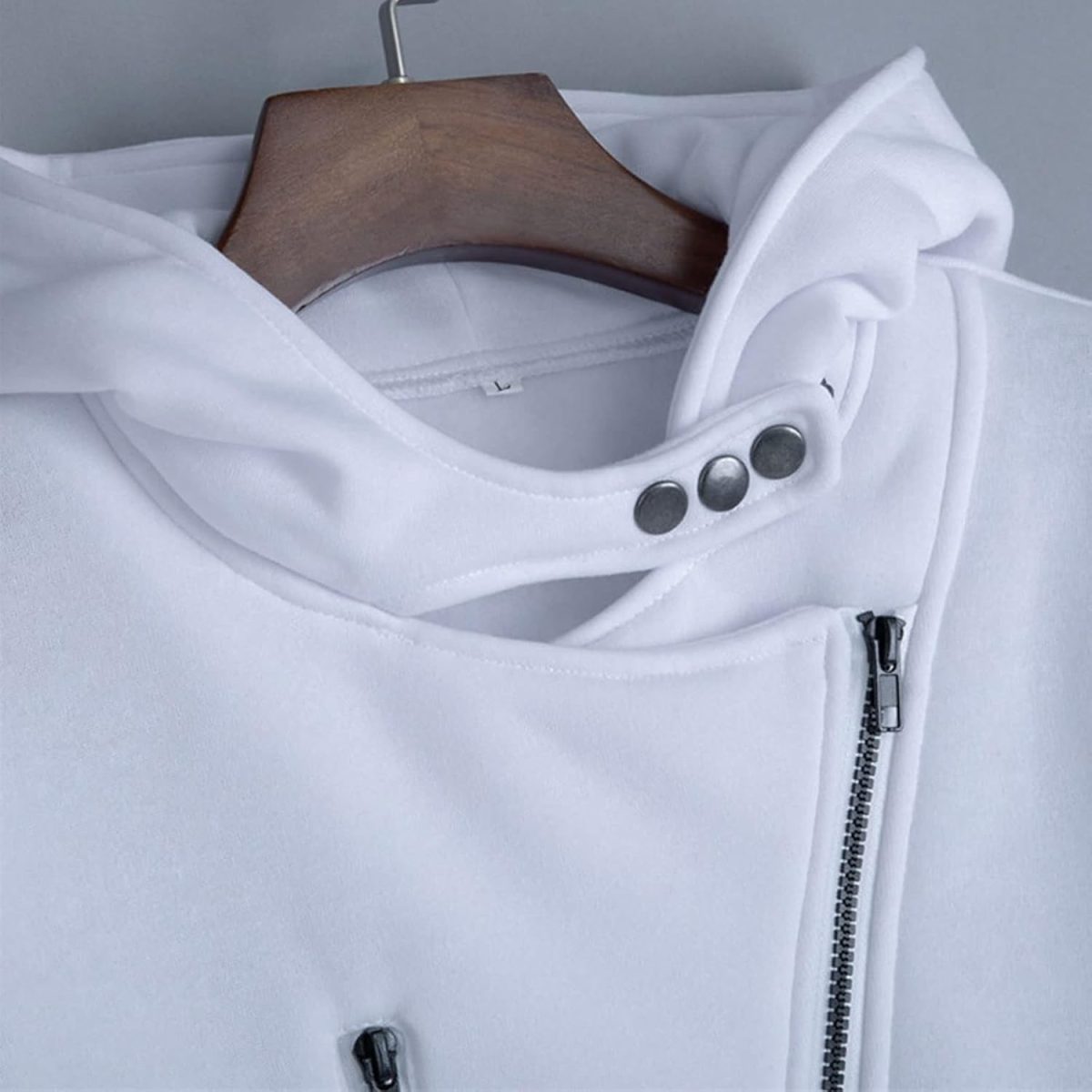 1751634011 HOT BODY Flannel Jacket Color Autumn amp winter Women Hoodies Sweatshirts Zipper V Neck Long Sleeve Warm Female Hoodies Hoodie Color Gray Size XXL