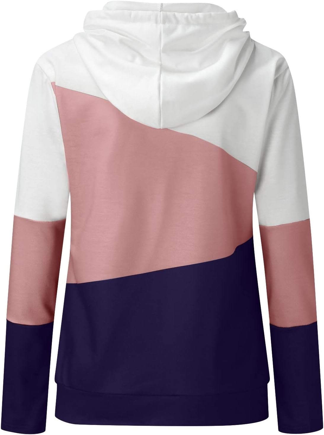 1751664379 TOEE Women Sweatshirts Hoodie Sweatshirt Women Sports Long Sleeve Sweetshirts Patchwork Printed Basic Lightweight Pullovers Color Orange Size XX Large