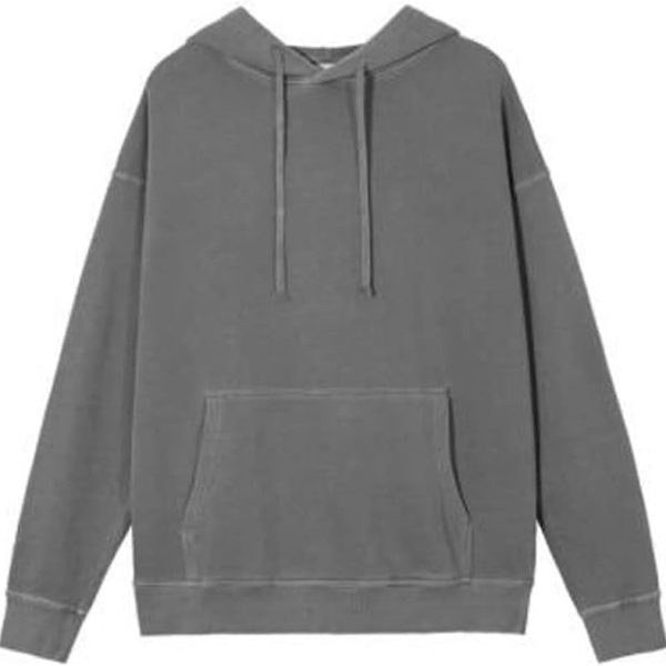 TOEE Women Sweatshirts Sports Harajuku Sweatshirt Hoodie Solid Pullovers Set Vintage Couple's Style Outerwear Women Loose Thick Jackets Suit (Color : Gray, Size : Small)