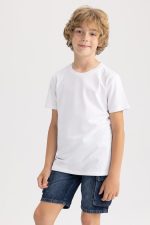 ⁦DeFacto Boys B0667A8 T-shirt⁩ - الصورة ⁦4⁩