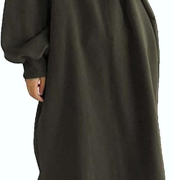 JYDQM Women's Long Hoodies Pullover,Winter Casual Fleece Jackets Knitted Sweatshirt Zip Up Hoodies,S-5XL (Color : D-army Green, Size : 5XL)