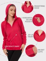⁦ANOTHER CHOICE Women Full Zip-Up Hoodie Jacket Plus Size Avaliable⁩ - الصورة ⁦7⁩