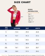 ⁦ANOTHER CHOICE Women Full Zip-Up Hoodie Jacket Plus Size Avaliable⁩ - الصورة ⁦8⁩