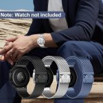 ⁦22mm Watch Strap Compatible with Huawei watch GT 5 46mm Strap Stainless Steel Band for Watch 4 46mm Parachute-Style Buckle Strap Compatible with Huawei watch GT 4 3 2 46mm Straps⁩ - الصورة ⁦7⁩