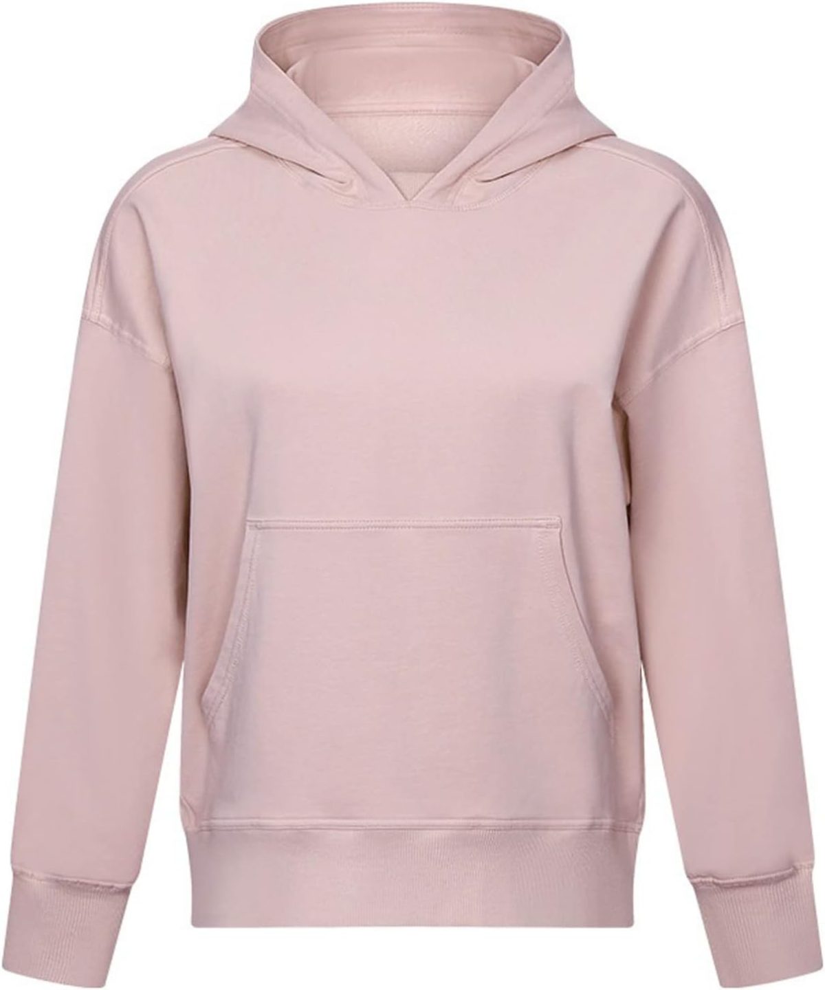 ⁦TOEE Women Sweatshirts Women Sports Jacket Hoodies Sweatshirts Breathable Sweat Sweatshirt With Hood Wear Outside Home Sports Casual Jacket (Color : Pink, Size : X-Large)⁩ - الصورة ⁦1⁩