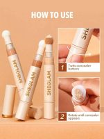 ⁦SHEGLAM Complexion Boost Concealer - With Sponge-head Applicator - High-coverage Formula (Fair)⁩ - الصورة ⁦5⁩