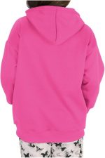 ⁦CheJooe Women Hoodies Oversized Sweatshirts Long Sleeve Pullover Shirts Casual Loose Y2K Autumn Winter Tops Outerwear Wear Activewear(01#hot Pink,XXL)⁩ - الصورة ⁦4⁩
