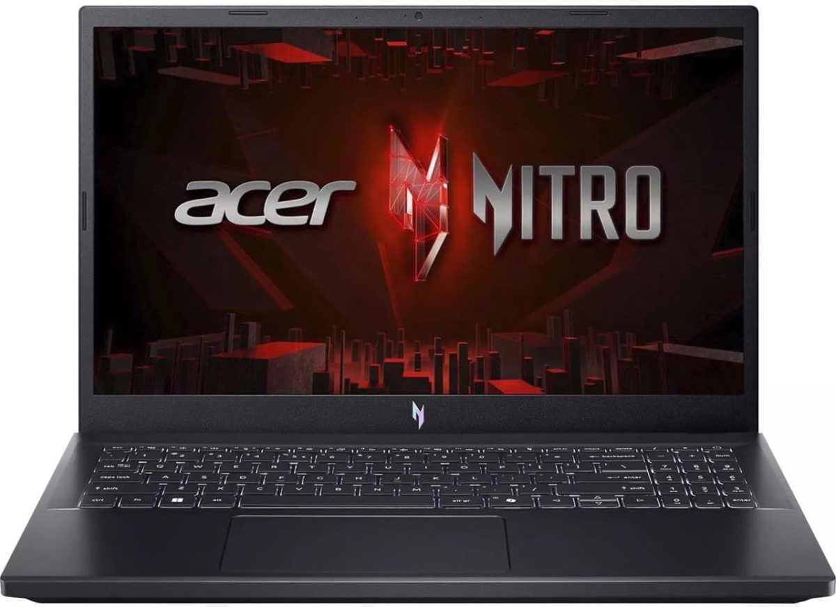 ⁦acer Nitro V 15.6" FHD 144Hz Gaming Laptop | Intel 10-Core i7-13620H | NVIDIA GeForce RTX 4060|Backlit | Black | 16GB RAM DDR5 | 1024GB SSD | Windows 11 Home |Bundle with HDMI Cable⁩ - الصورة ⁦2⁩