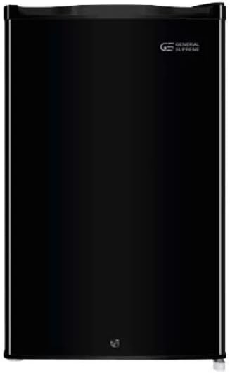 General Supreme Refrigerator 3.2 Cft, Single Door, Black