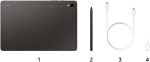 ⁦Samsung Galaxy Tab S9, 8GB RAM, 128GB Storage, Graphite, (KSA Version)⁩ - الصورة ⁦9⁩