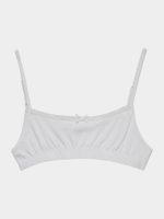 ⁦Styli Girls Pack Of 2 - Solid Strappy Crop Top⁩ - الصورة ⁦3⁩