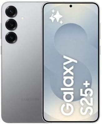 Samsung Galaxy S25+ SM-S936B DUAL SIM 256GB ROM + 12GB RAM (GSM ONLY | NO CDMA) Factory Unlocked 5G Smartphone (Silver Shadow) - International Version