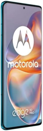⁦Motorola Edge 50 Pro Dual-SIM 512GB ROM + 12GB RAM (GSM Only | No CDMA) Factory Unlocked 5G Smartphone (Caneel Bay) - International Version⁩ - الصورة ⁦3⁩