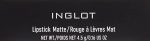 ⁦Inglot Lipstick Matte 412⁩ - الصورة ⁦2⁩