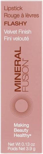 ⁦Mineral Fusion Lipstick, Flashy, 137 Ounce⁩ - الصورة ⁦2⁩