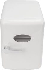 ⁦LJCM 6L Car Refrigerator, 45W 220V White Portable Refrigerator Space Saving Compact Structure for Home (UK Plug)⁩ - الصورة ⁦4⁩