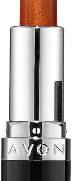 Avon Ultra Shimmer Lipstick Copper Sparkle, with a Moisture-retaining Formula for High Shine Shimmer