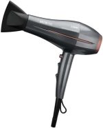 Repune Professional Hair Dryer, 2200W, 3 Temperature, 2 Speed Levels, Black