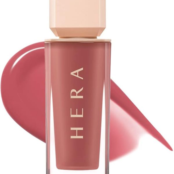 HERA Lip Gloss Jennie Picked Sensual Spicy Nude Gloss Korean Makeup Lipstick by Amorepacific (5g, 422)