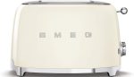 ⁦Smeg 50's Style 2-Slice Toaster, Cream Color⁩ - الصورة ⁦2⁩
