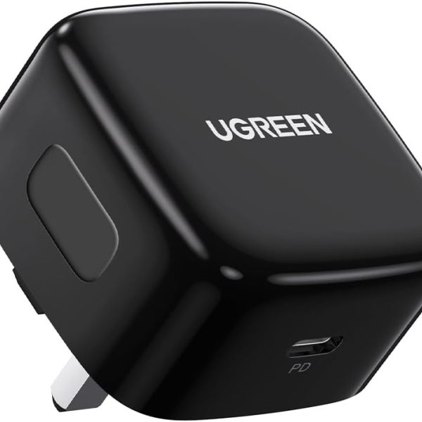 UGREEN iPhone 16 Pro Max Charger, Fast PD 20W USB C Adapter, Type C dapter Plug Ergonomic Design Compatible for iPhone 16/16 Pro/16 Plus /16 Pro Max, Wall Charger Block for 15/14 Series, Samsung etc